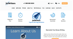 Desktop Screenshot of jetwriters.com