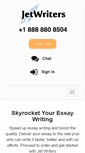 Mobile Screenshot of jetwriters.com